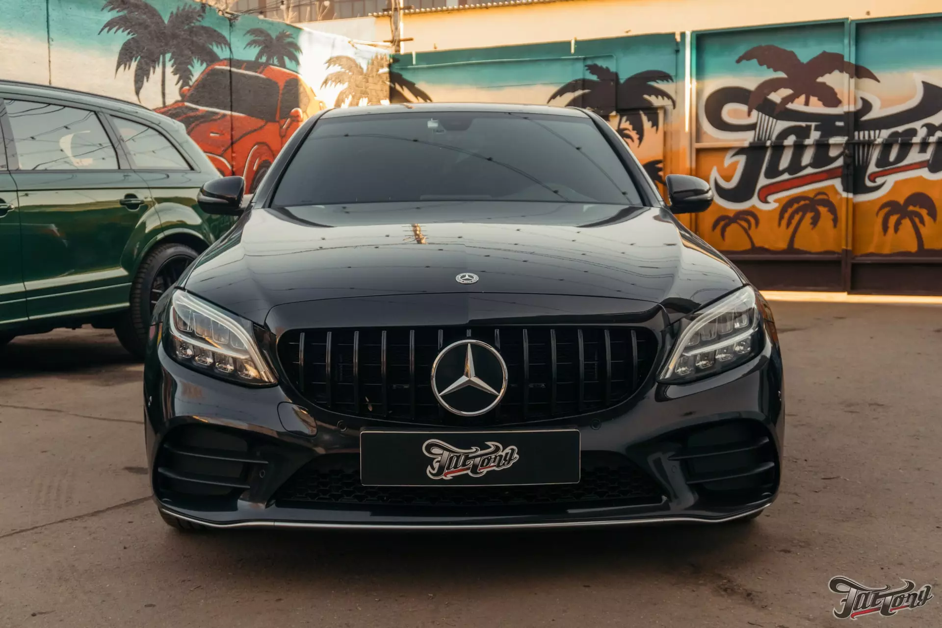 Mercedes C300. Шумоизоляция + апгрейд акустики