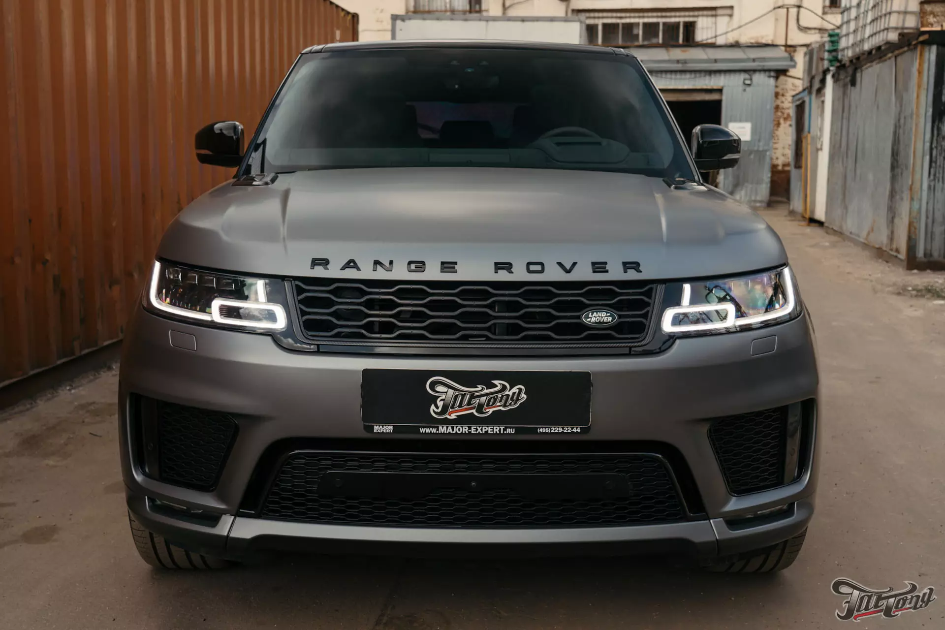 Range Rover. Оклейка в матовый винил от Bruxsafol