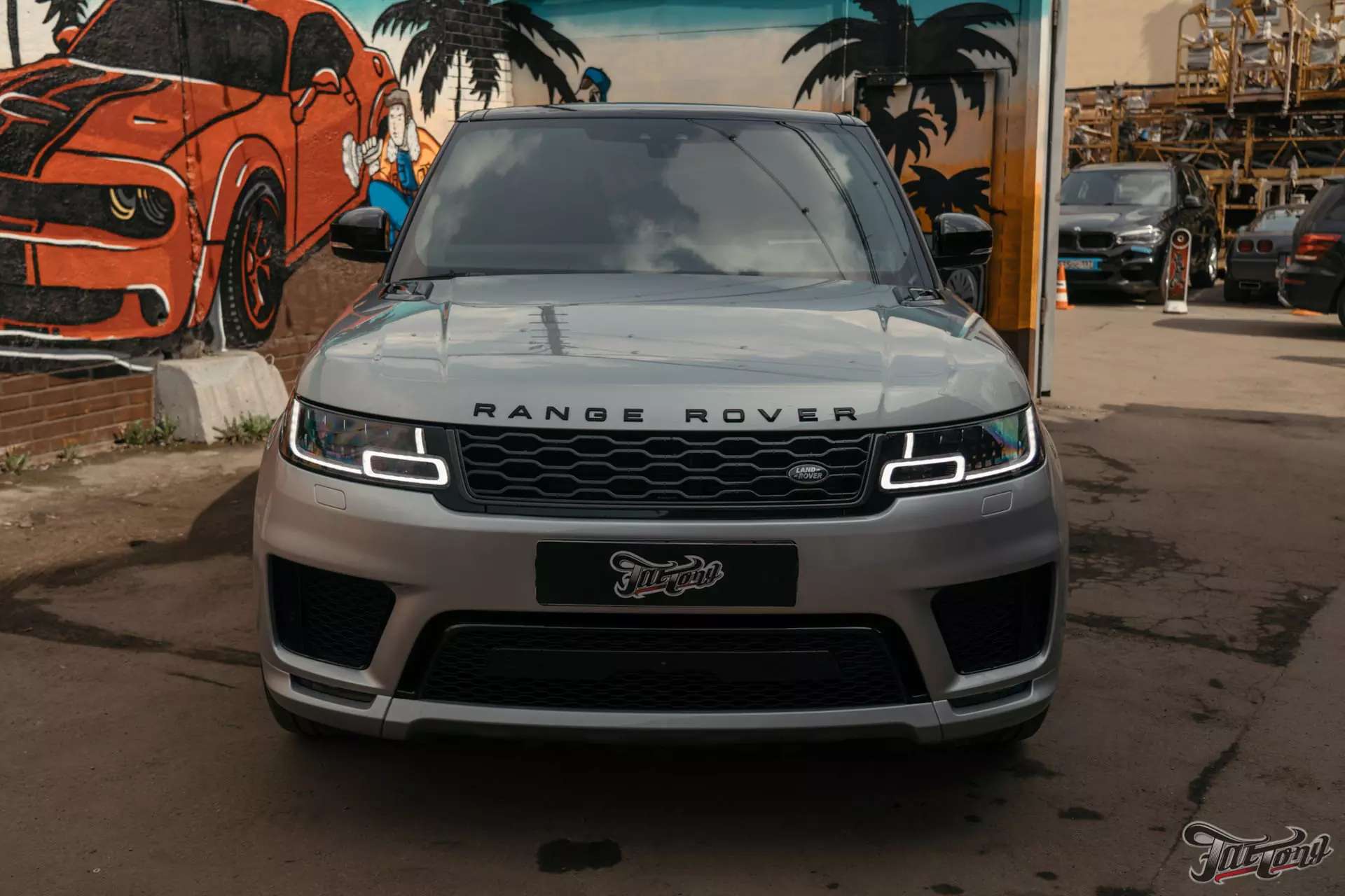 Range Rover. Оклейка в матовый винил от Bruxsafol