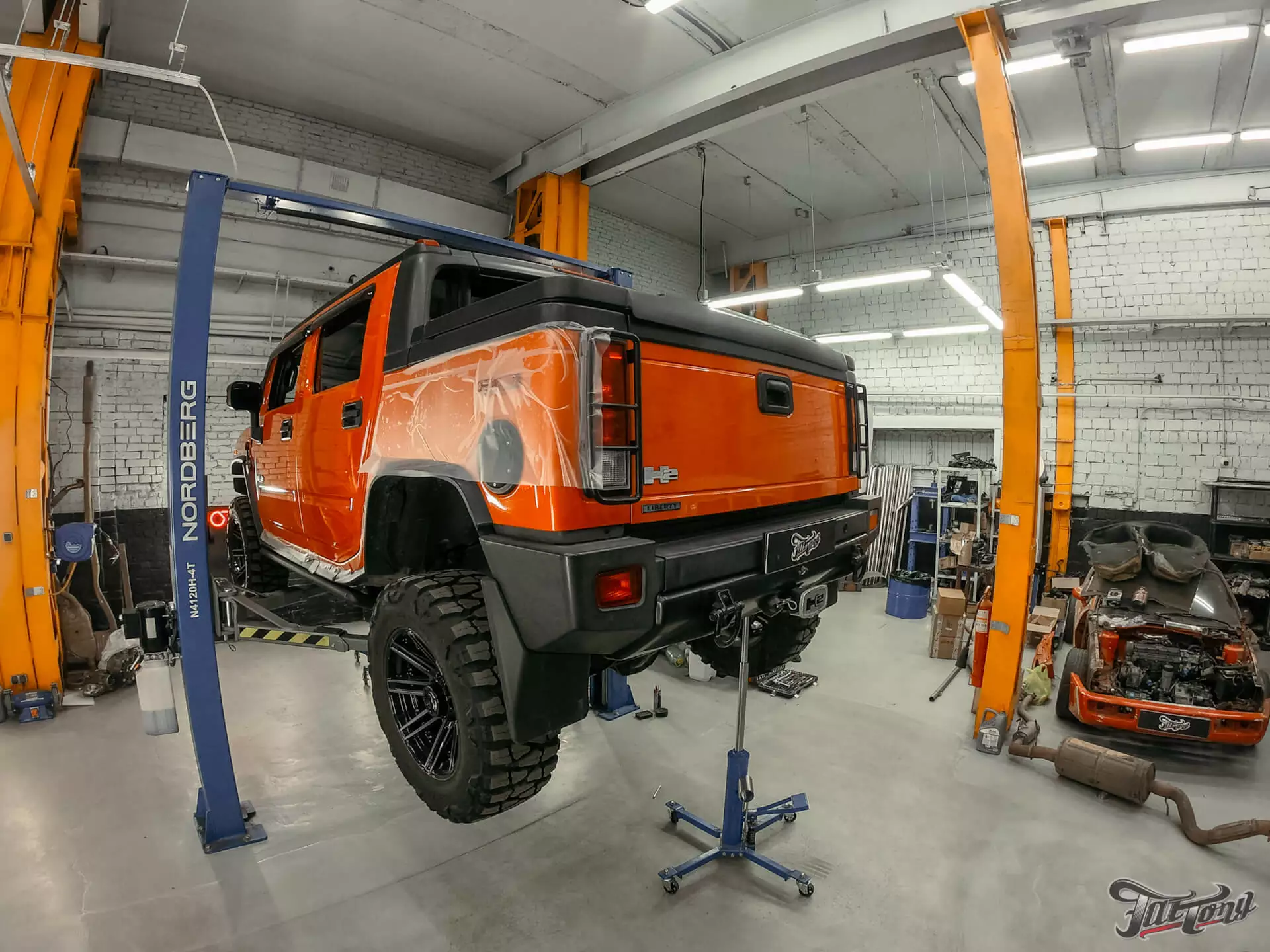 Hummer H2. Часть 2. Выхлопная система