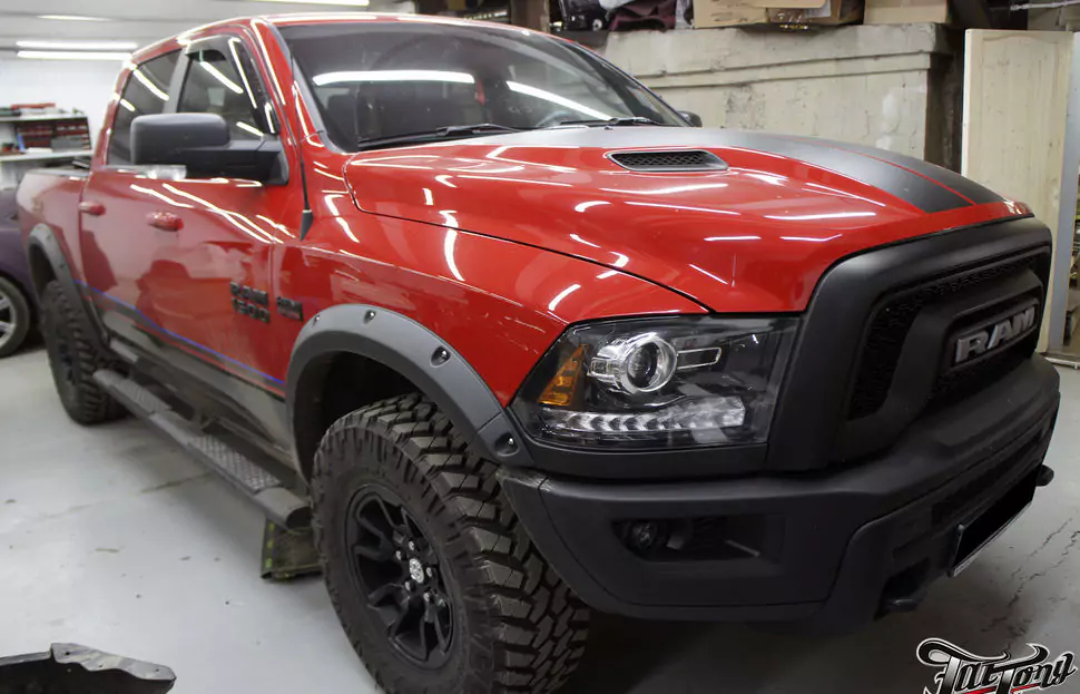 Dodge Ram. Комплексная шумоизоляция салона.