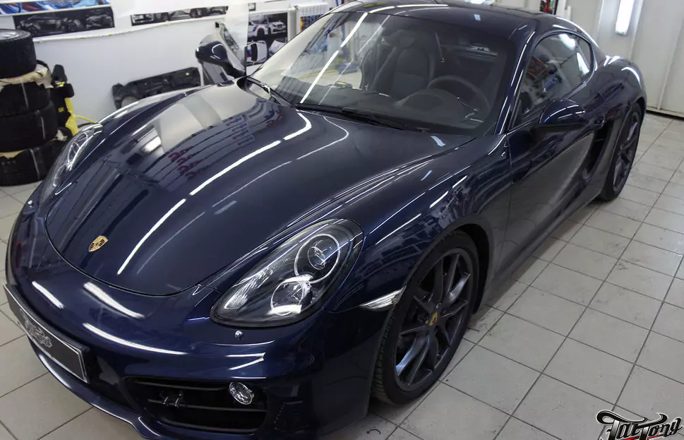 Porsche Cayman. Шумоизоляция дверей.