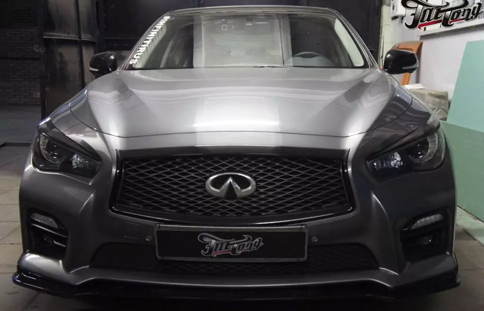 Infiniti Q50. Шумоизоляция салона класса Люкс.