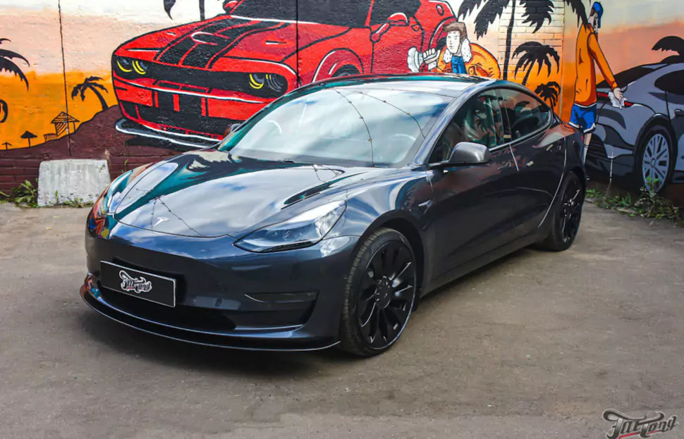 Tesla Model 3. Комплексная шумоизоляция салона!