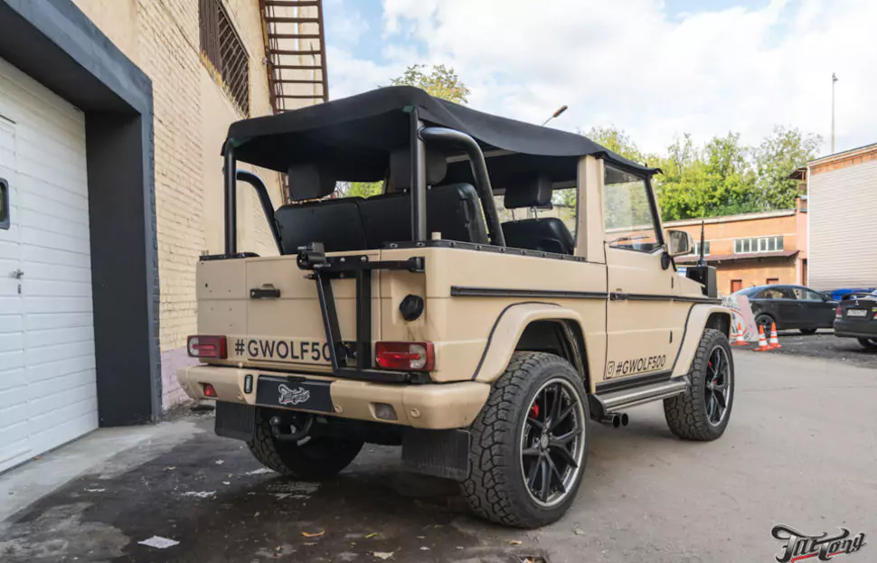 Mercedes G500 Cabrio. Начинаем проект! Часть 1