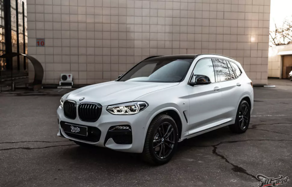 BMW X3. Комплексная шумоизоляция салона.