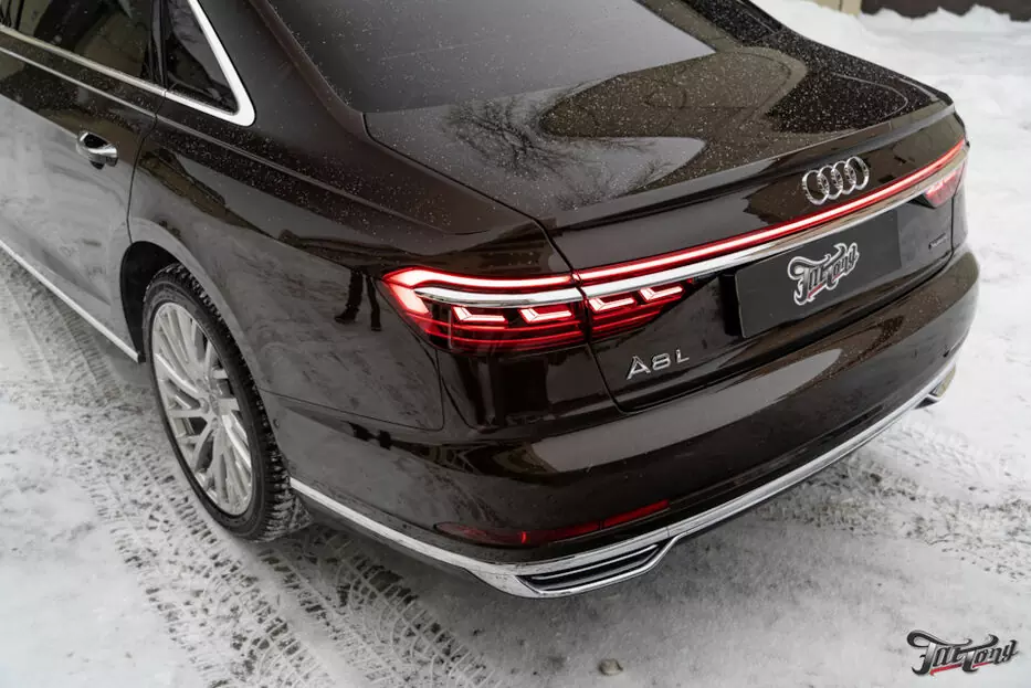 Audi A8. Комплексный детейлинг к сезону!