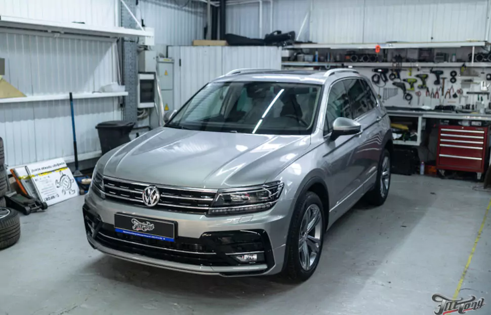 VW Tiguan. Комплексная шумоизоляция салона!