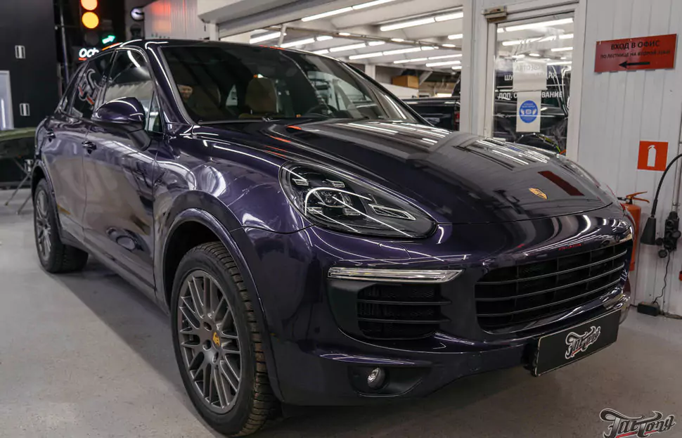 Porsche Cayenne. Кузовной ремонт