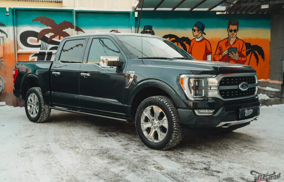 Ford F150. Установка выхлопной системы