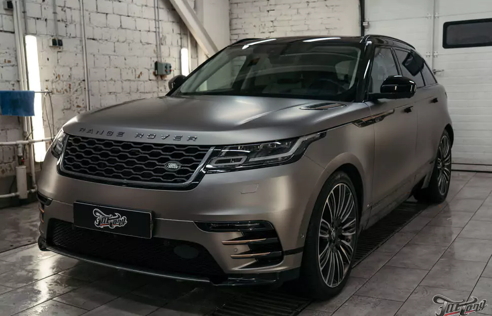 Range Rover Velar. Химчистка салона и ремонт кожи