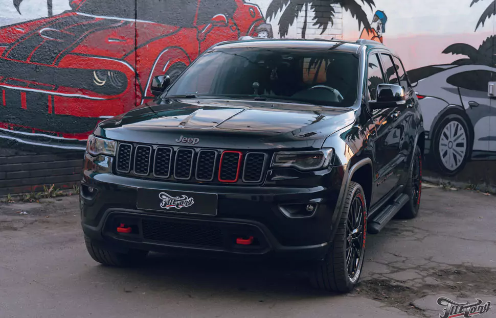 Jeep Grand Cherokee. Окрас суппортов. Техническое обслуживание