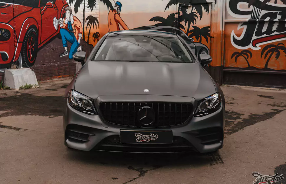 Mercedes E400 Coupe. Часть 2. Новая выхлопная система