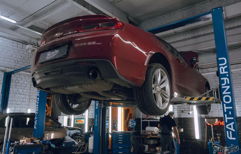 Chevrolet Camaro. Техническое обслуживание