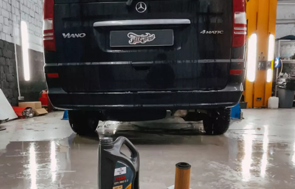 Техническое обслуживание Mercedes Viano. Что с автомобилем, если он не тормозит?