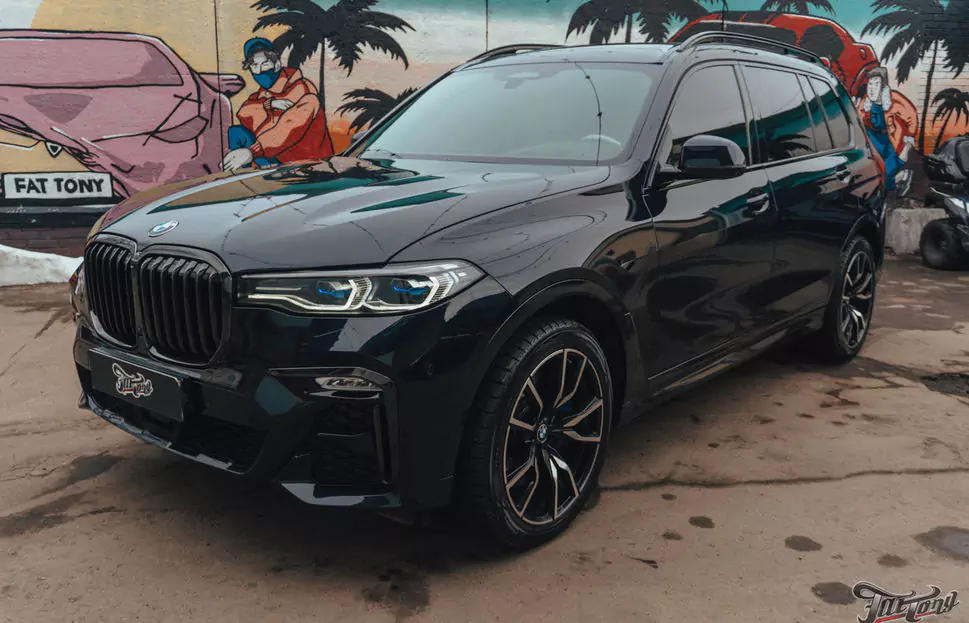 Кузовной ремонт BMW X7 M50d