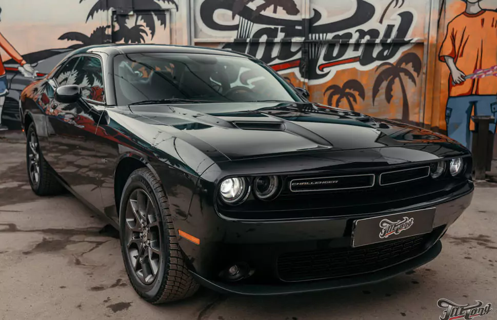 Детейлинг для Dodge Challenger: приводим автомобиль в порядок! +Шумоизоляция багажника и установка ручки для закрывания багажника