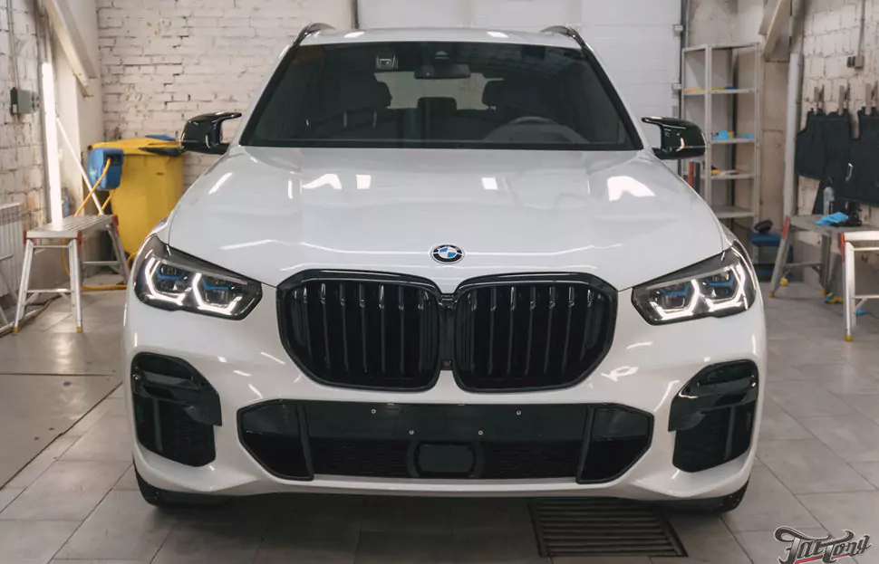 Полировка кузова BMW 5 и покрытие керамическим составом