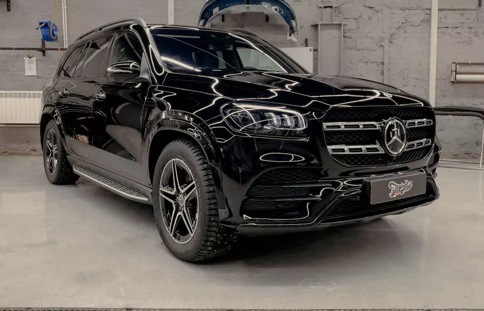 Частичная оклейка Mercedes GLS, привезенного из Германии