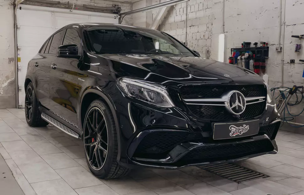 Полировка и покрытие керамикой Mercedes GLE