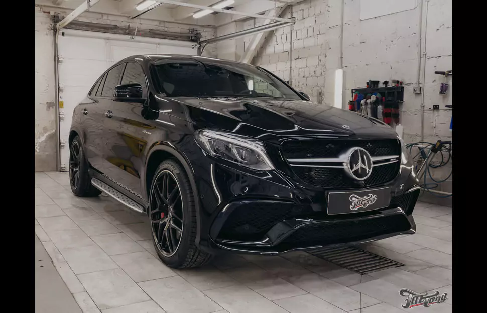 Полировка и покрытие керамикой Mercedes GLE