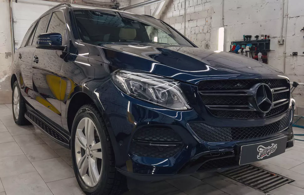 Техническое обслуживание, полировка и покрытие керамикой Mercedes GLE 400