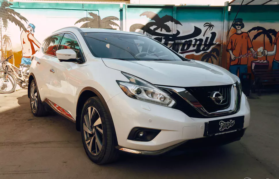 Полировка кузова и покрытие керамикой автомобиля Nissan Murano