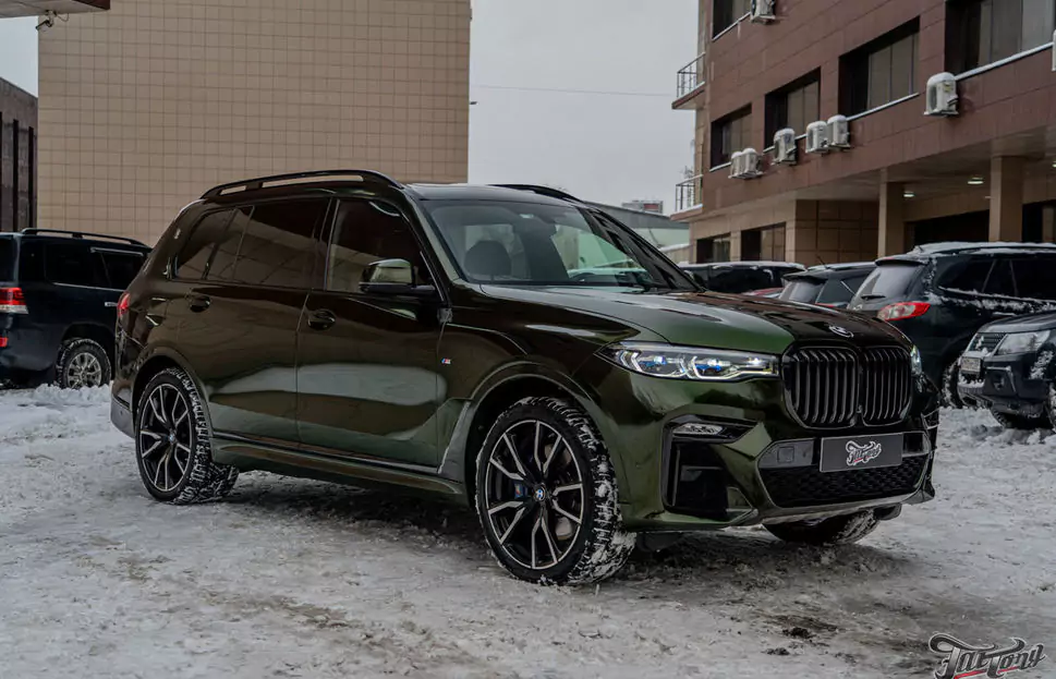 Техническое обслуживание постоянного гостя на BMW X7