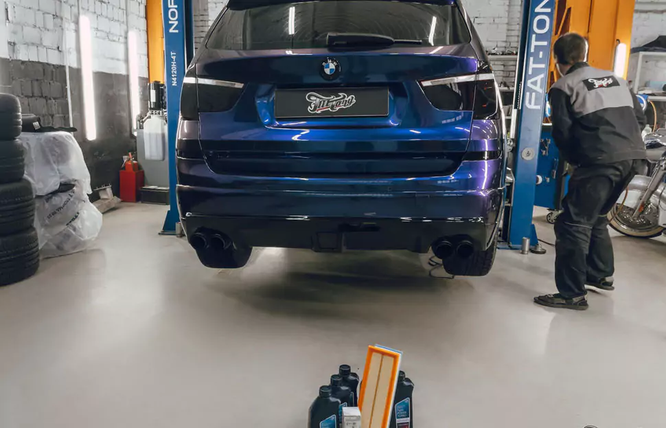 Плановое техническое обслуживание BMW X3 постоянного гостя