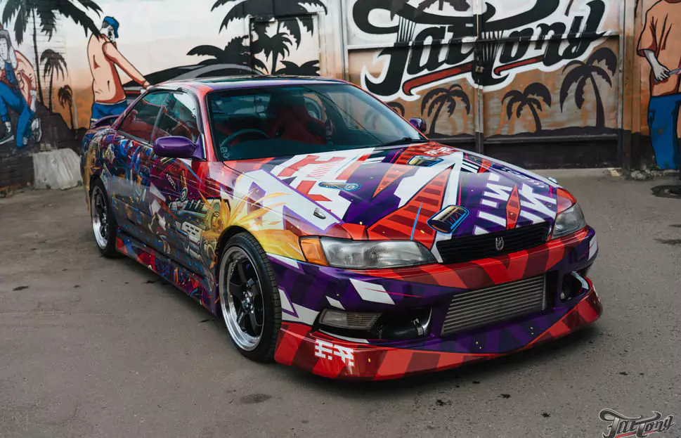 Эксклюзивные цветные ремни безопасности для Toyota Mark II + сборка авто и детейлинг