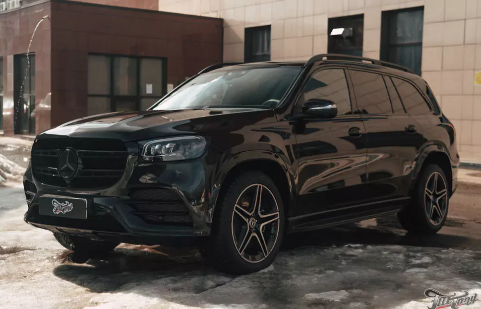 Полный антихром для Mercedes GLS