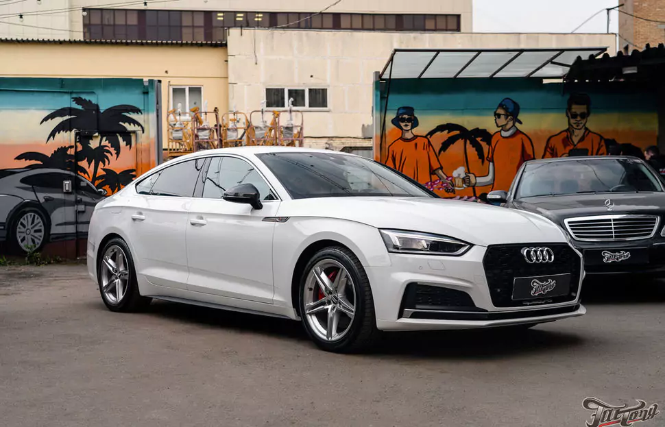 Полировка кузова и покрытие керамикой Audi A5