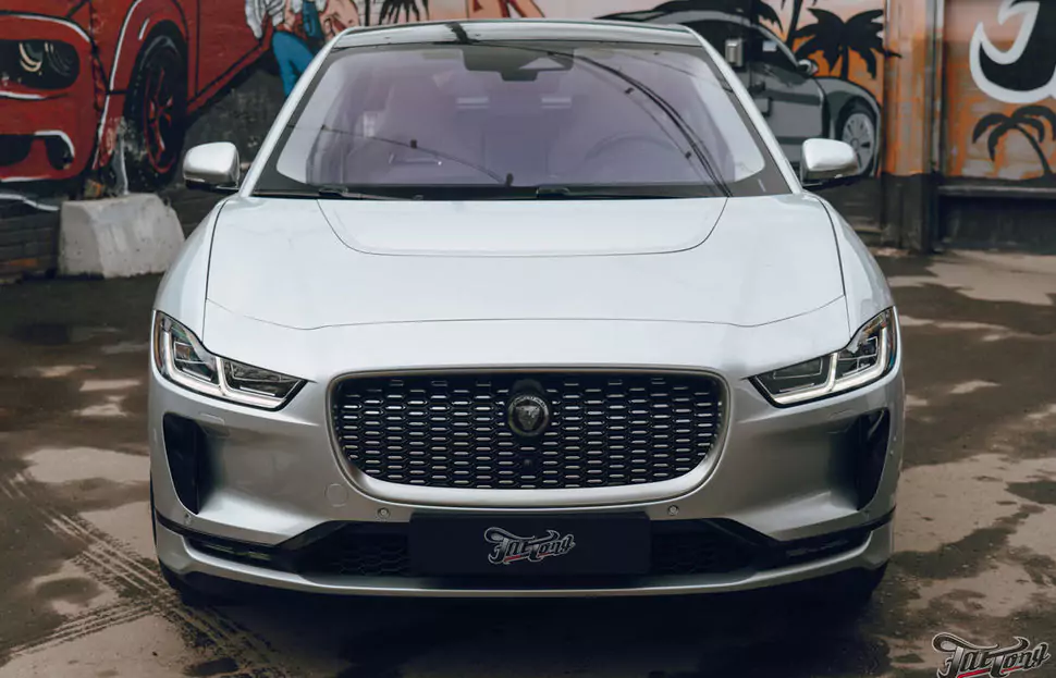 Комплекс детейлинг-услуг для Jaguar I-Pace нашего постоянного гостя