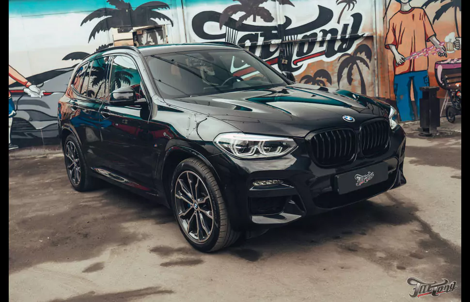 Химчистка салона и обработка кожи керамикой для BMW X3 (G01)