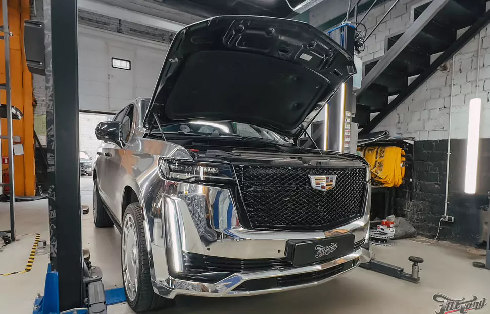 Первое плановое техническое обслуживание Cadillac Escalade