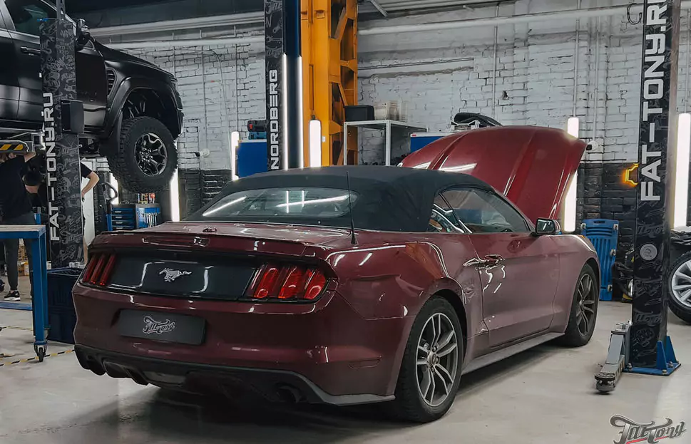 Техническое обслуживание Ford Mustang