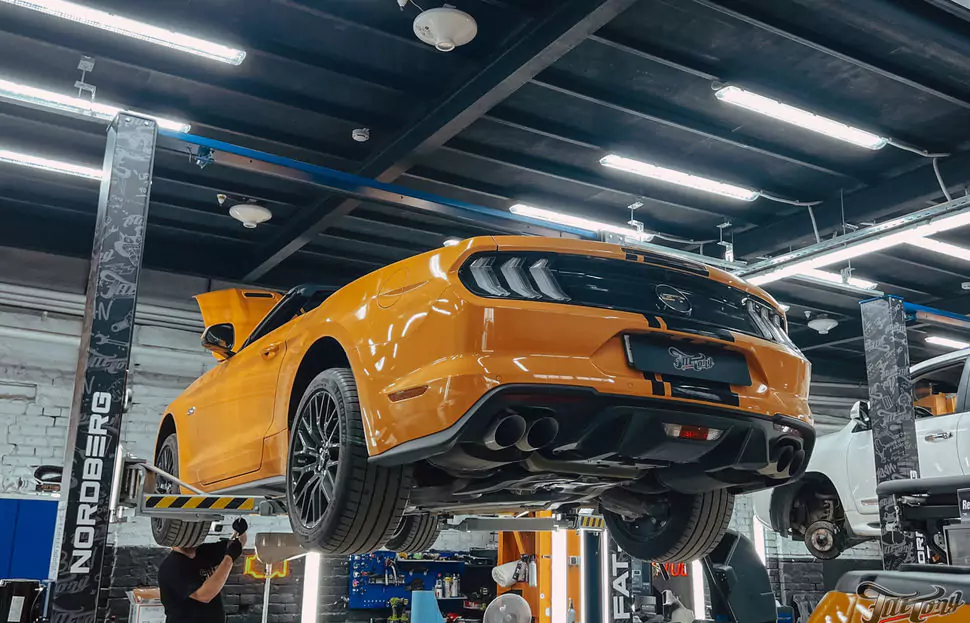 Плановое техническое обслуживание Ford Mustang