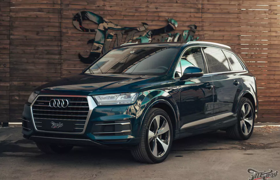 Окрас дисков и химчистка салона для Audi Q7