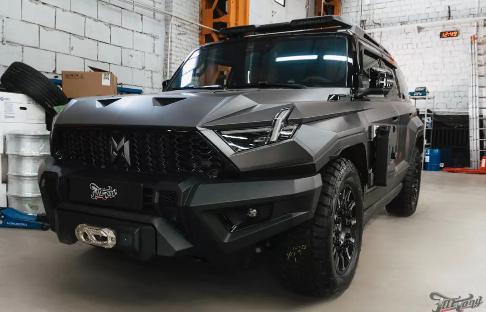 Фирменный шиномонтаж с адаптацией и балансировкой на стендах Hunter для DongFeng M-Hero