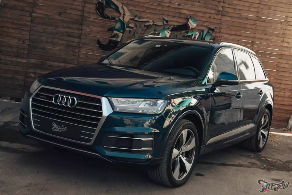 Окрас дисков и химчистка салона для Audi Q7