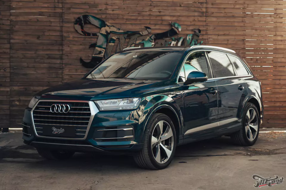 Окрас дисков и химчистка салона для Audi Q7