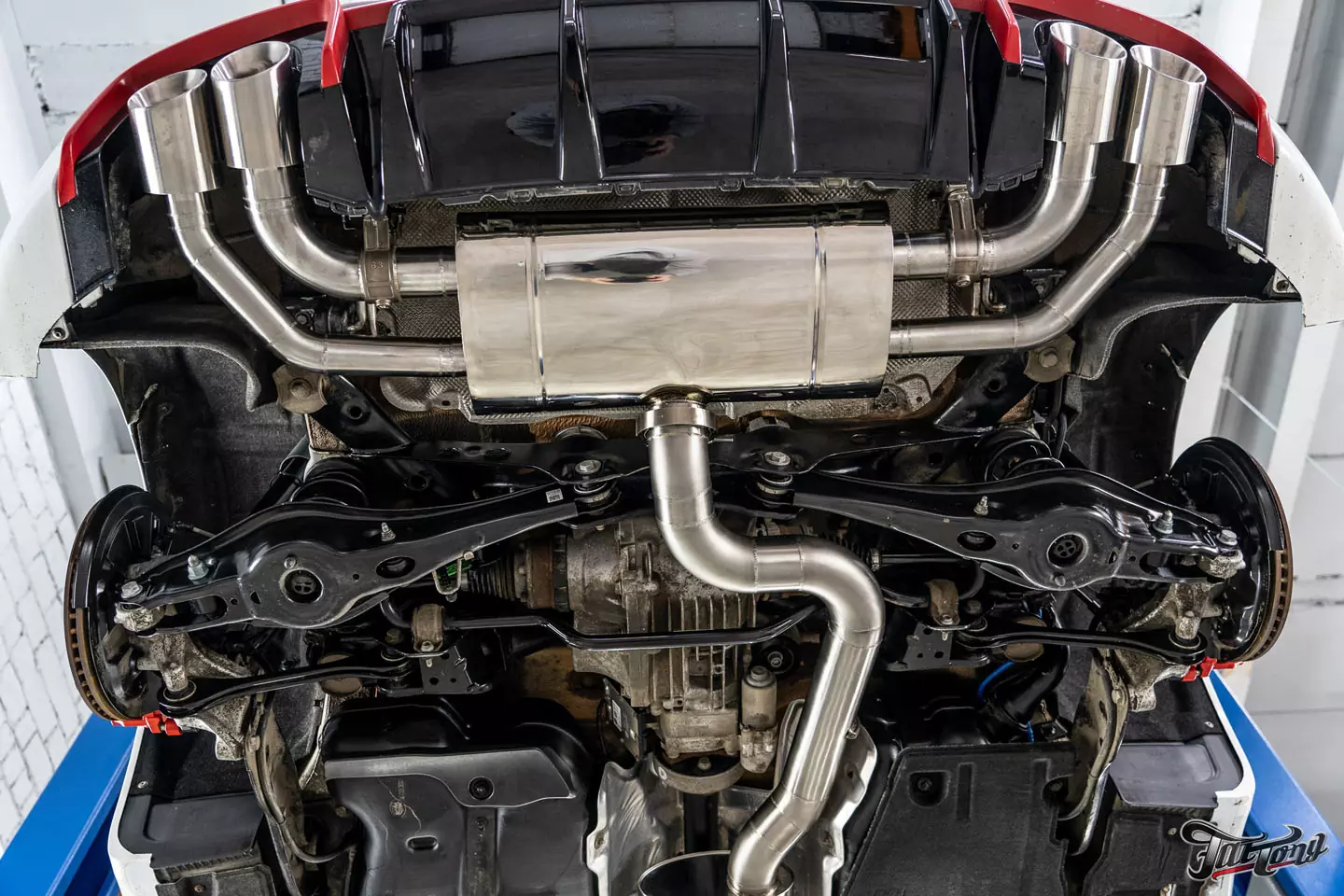 Изготовление выхлопных систем Audi TT RS