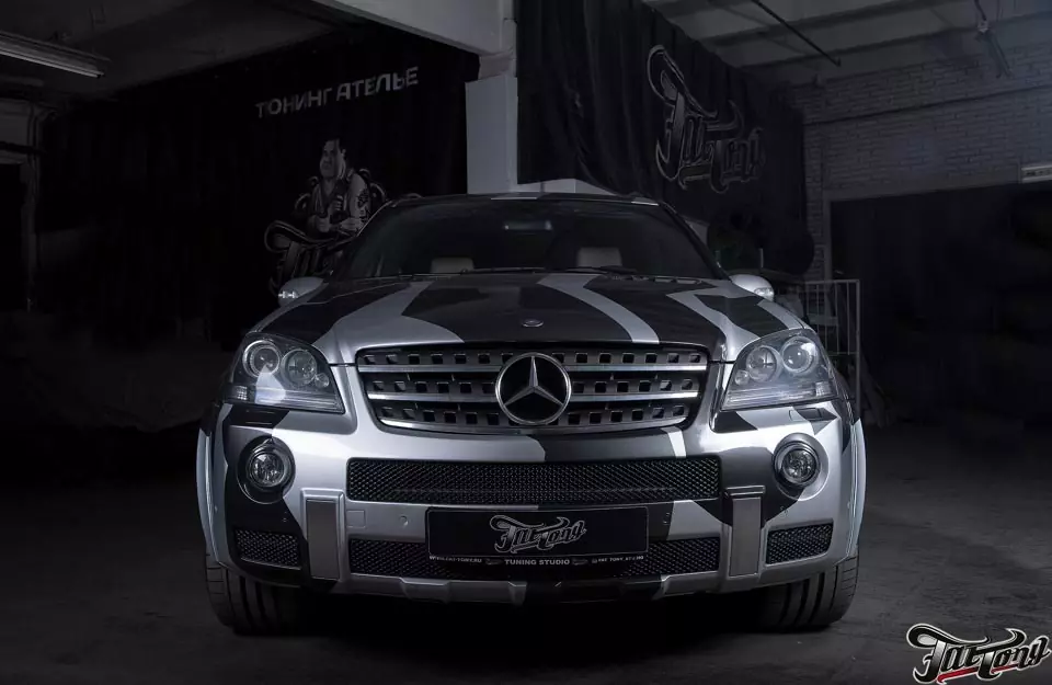 50 оттенков серого для Mercedes ML.