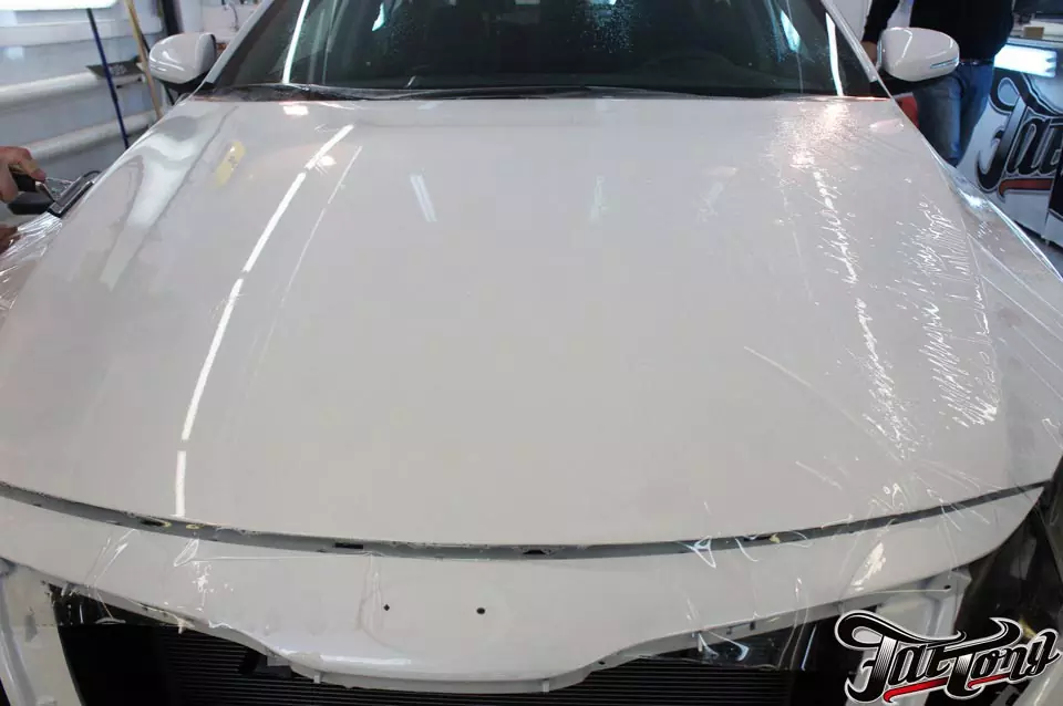 Kia Optima. Защита кузова полиуретаном Suntek PPF.