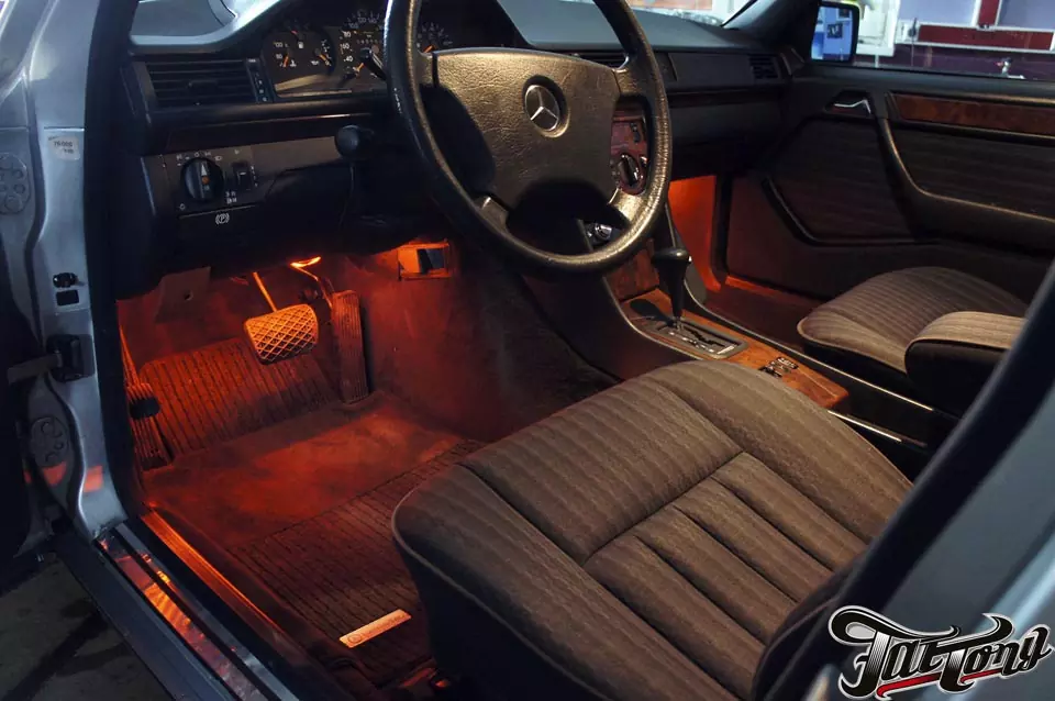 Mercedes-Benz E-class w124 — шумоизоляция класса 