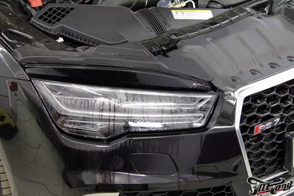Audi RS7. Защита кузова полиуретаном Suntek.
