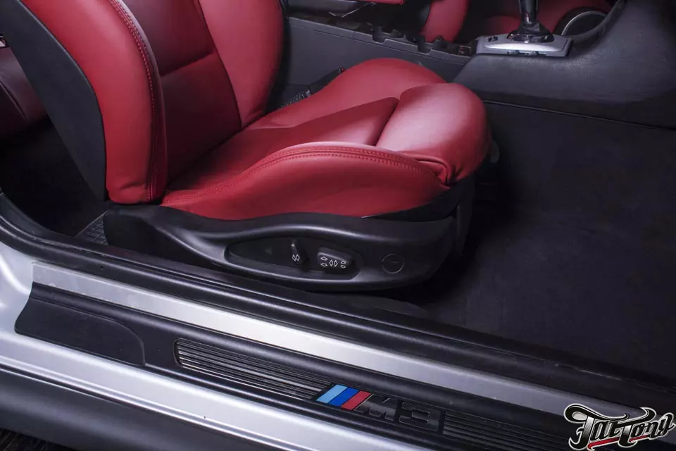Пошив салона BMW M3 (e46)