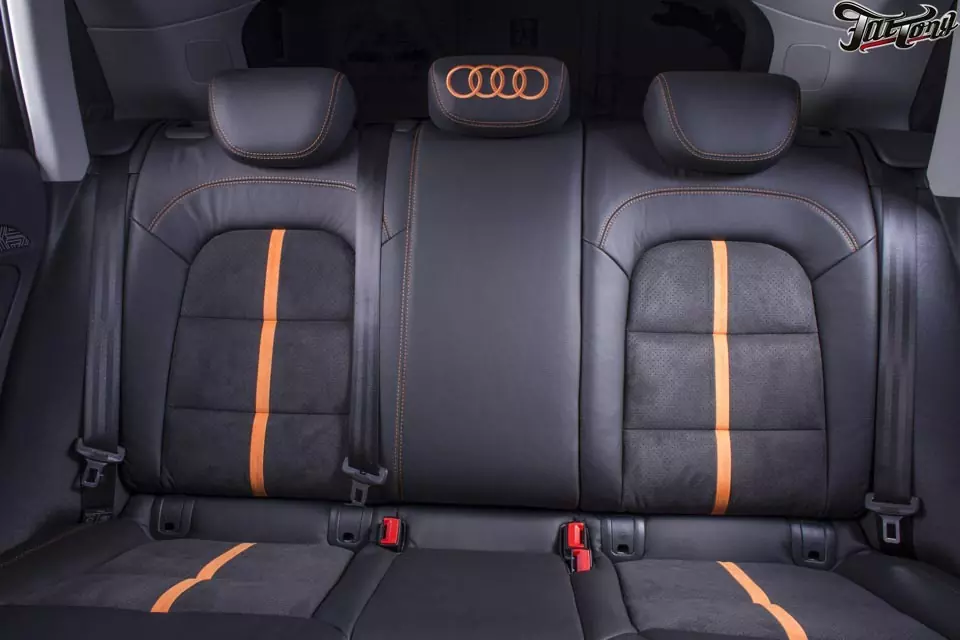 Пошив салона Audi Q3