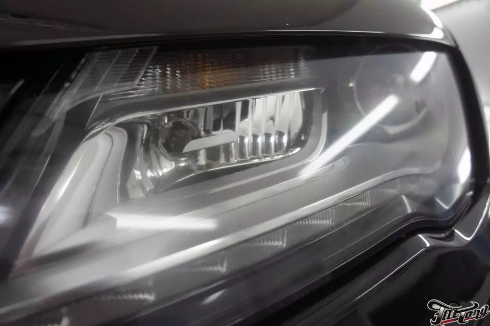 Audi A7. Полировка кузова и защита керамическим составом.
