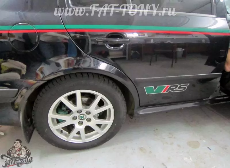 Skoda Octavia RS мультибагажник (часть 2)